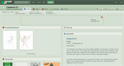 Desktop Screenshot of cosmo-k-21.deviantart.com