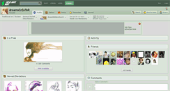 Desktop Screenshot of dreamscreator.deviantart.com