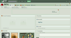 Desktop Screenshot of digipixie.deviantart.com