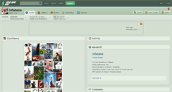 Desktop Screenshot of inflatable.deviantart.com