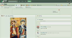 Desktop Screenshot of clicio.deviantart.com