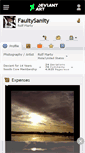 Mobile Screenshot of faultysanity.deviantart.com