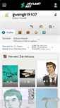 Mobile Screenshot of gwengirl9107.deviantart.com