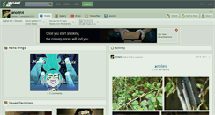 Desktop Screenshot of anolel4.deviantart.com
