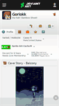 Mobile Screenshot of gorlokk.deviantart.com