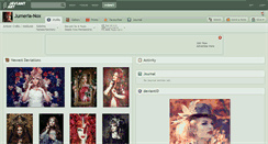 Desktop Screenshot of jumeria-nox.deviantart.com