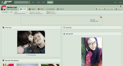 Desktop Screenshot of james-lee.deviantart.com
