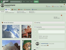 Tablet Screenshot of kuessmichjetzt.deviantart.com