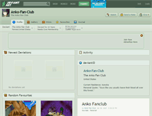 Tablet Screenshot of anko-fan-club.deviantart.com