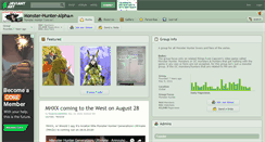 Desktop Screenshot of monster-hunter-alpha.deviantart.com