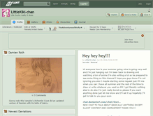 Tablet Screenshot of littlekiki-chan.deviantart.com