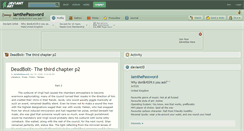 Desktop Screenshot of iamthepassword.deviantart.com