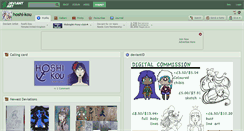 Desktop Screenshot of hoshi-kou.deviantart.com