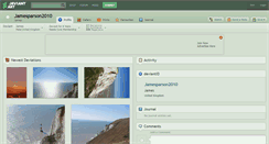 Desktop Screenshot of jamesparson2010.deviantart.com