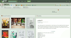 Desktop Screenshot of luigi2cool.deviantart.com