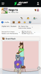 Mobile Screenshot of nego16.deviantart.com