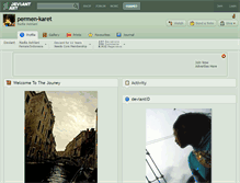 Tablet Screenshot of permen-karet.deviantart.com