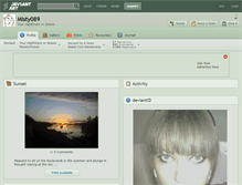 Tablet Screenshot of misty089.deviantart.com