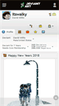 Mobile Screenshot of itswalky.deviantart.com