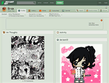 Tablet Screenshot of er-ca.deviantart.com