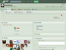 Tablet Screenshot of konichinya.deviantart.com