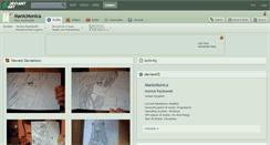 Desktop Screenshot of manicmonica.deviantart.com