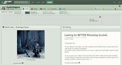 Desktop Screenshot of mysticdragons.deviantart.com