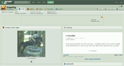 Desktop Screenshot of grapeling.deviantart.com