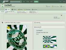 Tablet Screenshot of coritibafc.deviantart.com