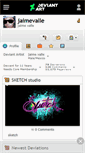 Mobile Screenshot of jaimevalle.deviantart.com