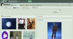 Desktop Screenshot of kitekikurai.deviantart.com