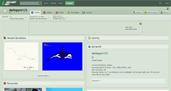 Desktop Screenshot of darkspyro123.deviantart.com
