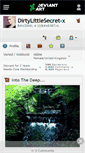 Mobile Screenshot of dirtylittlesecret-x.deviantart.com