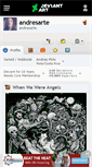 Mobile Screenshot of andresarte.deviantart.com
