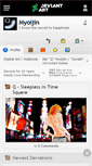 Mobile Screenshot of myoijin.deviantart.com