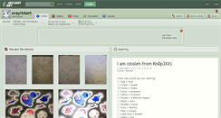 Desktop Screenshot of evayrickert.deviantart.com