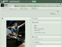 Tablet Screenshot of fesh.deviantart.com