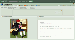 Desktop Screenshot of fairytailgirl13.deviantart.com
