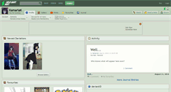 Desktop Screenshot of kamariak.deviantart.com