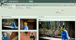 Desktop Screenshot of foxh.deviantart.com