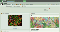 Desktop Screenshot of cattnyx.deviantart.com