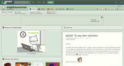 Desktop Screenshot of delightfulanimefreak.deviantart.com