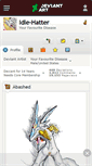 Mobile Screenshot of idle-hatter.deviantart.com