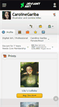 Mobile Screenshot of carolinegariba.deviantart.com