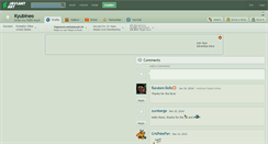 Desktop Screenshot of kyubineo.deviantart.com