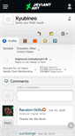 Mobile Screenshot of kyubineo.deviantart.com