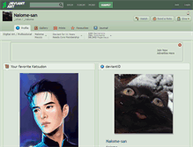 Tablet Screenshot of naiome-san.deviantart.com
