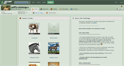 Desktop Screenshot of party-challenge.deviantart.com