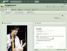 Tablet Screenshot of kimagattinanera.deviantart.com