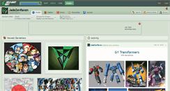 Desktop Screenshot of jadezenraven.deviantart.com